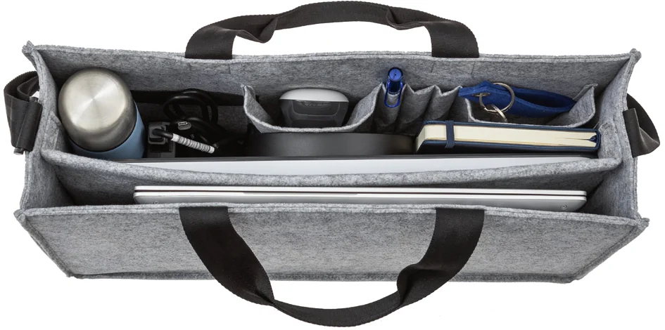 sigel Sac en feutre Business Desk Sharing Bag Classic L,gris - OEM BA409