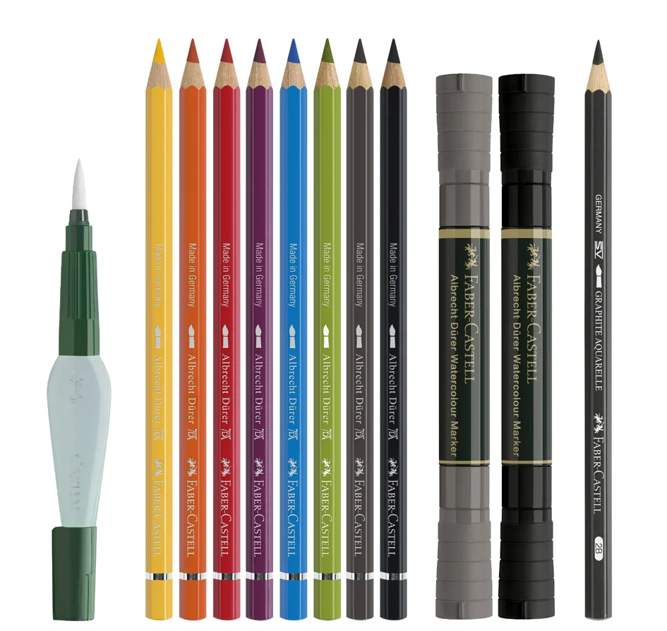 FABER-CASTELL Kit aquarelle Discovery, 12 pièces - OEM 117520 – Image 3