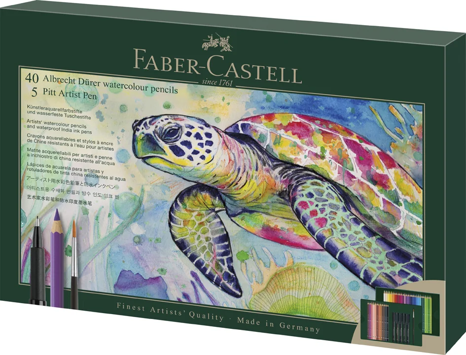 FABER-CASTELL Kit cadeau ALBRECHT DÜRER, 46 pièces - OEM 217554