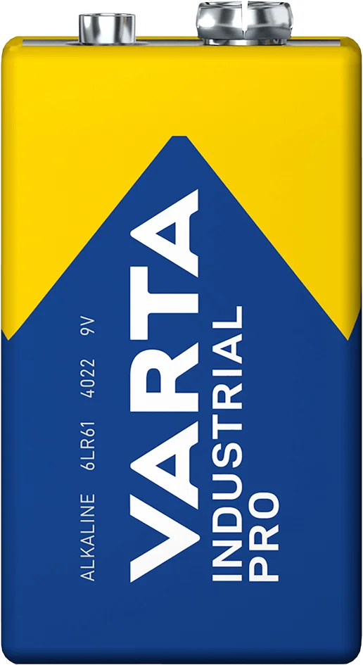 VARTA Pile alcaline 'INDUSTRIAL PRO', E-Block (9V) - OEM 4022211111 – Image 3