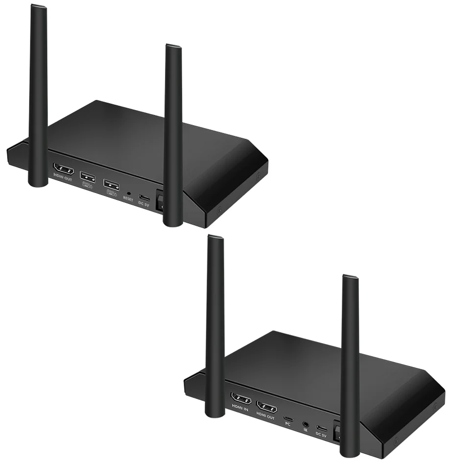 LogiLink Kit amplificateur HDMI Wireless KVM, 4K/60Hz, 150 m - OEM HDW0103