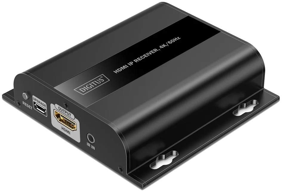 DIGITUS Récepteur IP HDMI 4K, 4K/60Hz, 120/200 m - OEM DS-55352