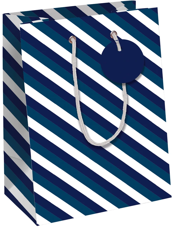 Clairefontaine Sac cadeau 'Blue Line', moyen - OEM 202113-3C