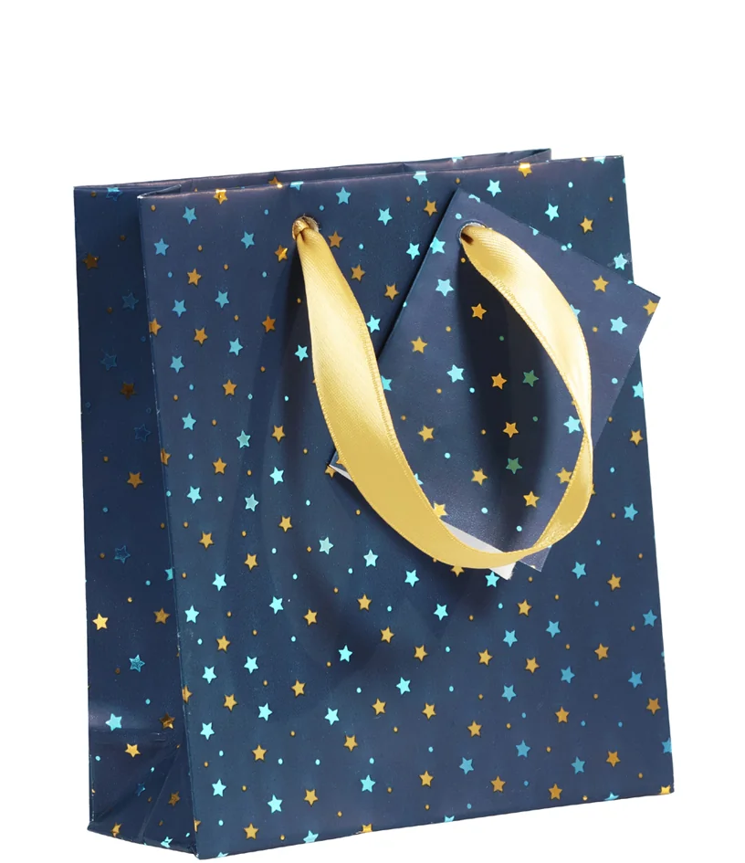Clairefontaine Sachet cadeau de Noël 'Nuit bleutée', mini - OEM 212865C