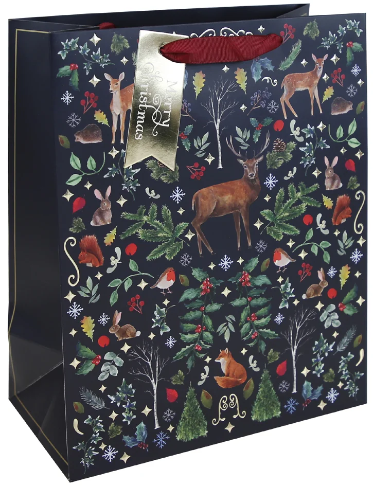 Clairefontaine Sac cadeau de Noël 'Forêt de Noël' - OEM X-36017-2C