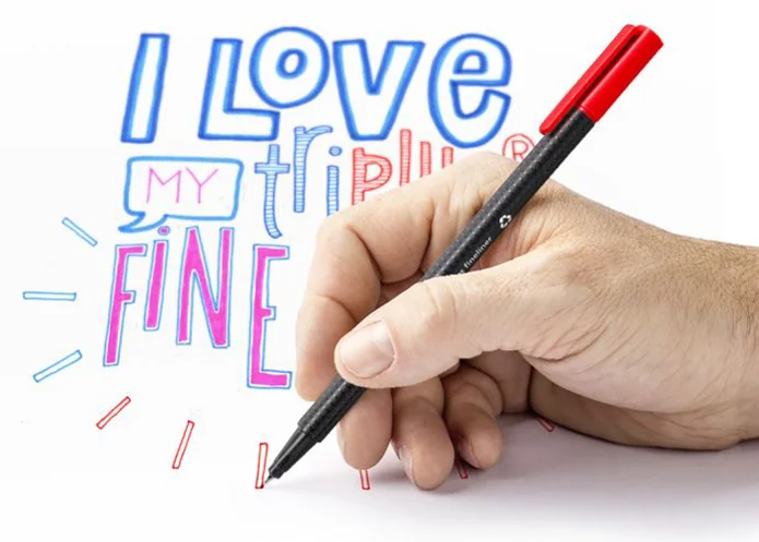 STAEDTLER Fineliner triplus, étui carton de 10 - OEM 334 C10