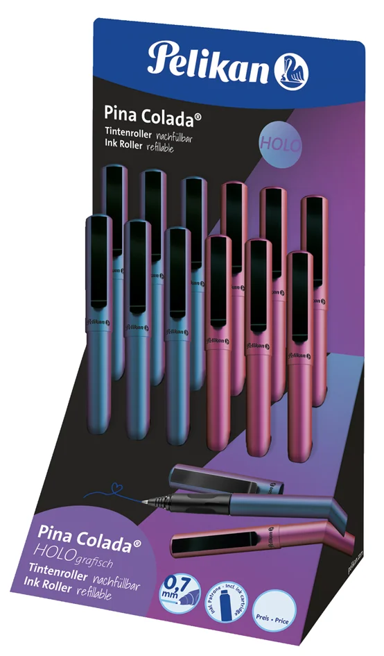 Pelikan Stylo roller Pina Colada Holo, présentoir de 12 - OEM 300007994
