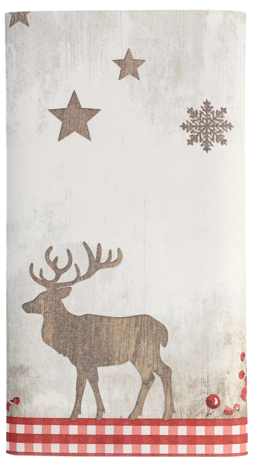 PAPSTAR Nappe de Noël 'X-mas Deer' - OEM 37225