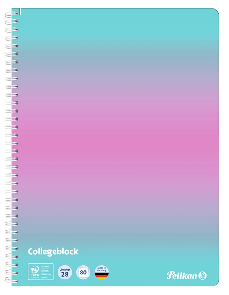 Pelikan Cahier à spirale Color Edition, A4, noir/blanc - OEM 400197021