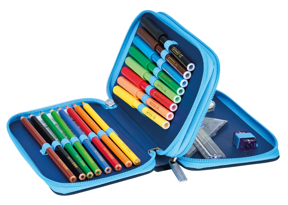 herlitz Étui scolaire double 'Cosmic Explorer', 23 pièces - OEM 400197545 – Image 2
