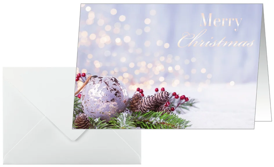 sigel Carte de Noël 'Charmful Christmas', A6 paysage (A5) - OEM DS443