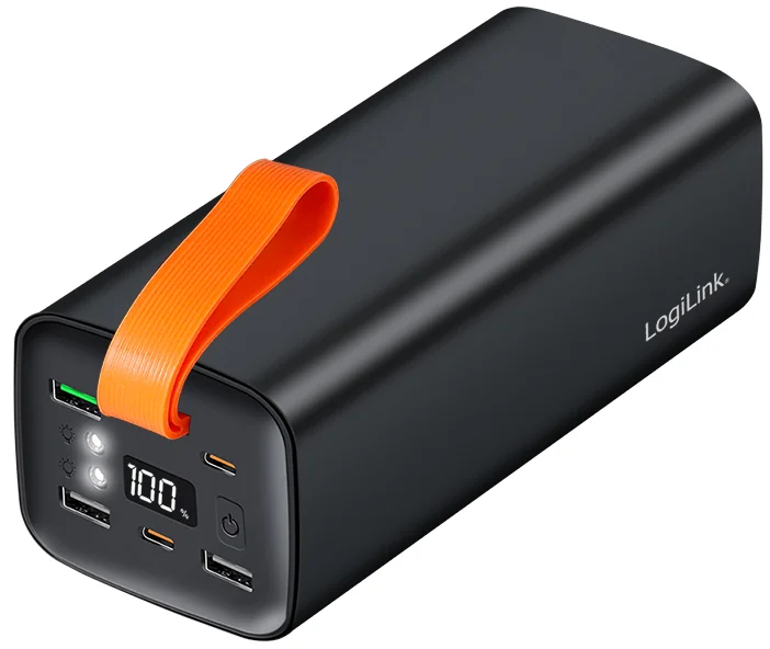 LogiLink Powerbank avec écran, 50.000 mAh, noir - OEM PA0351