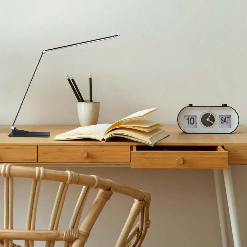 PAPERFLOW Lampe de table à LED OLGA, socle, noir - OEM LBTOLG.01 – Image 5