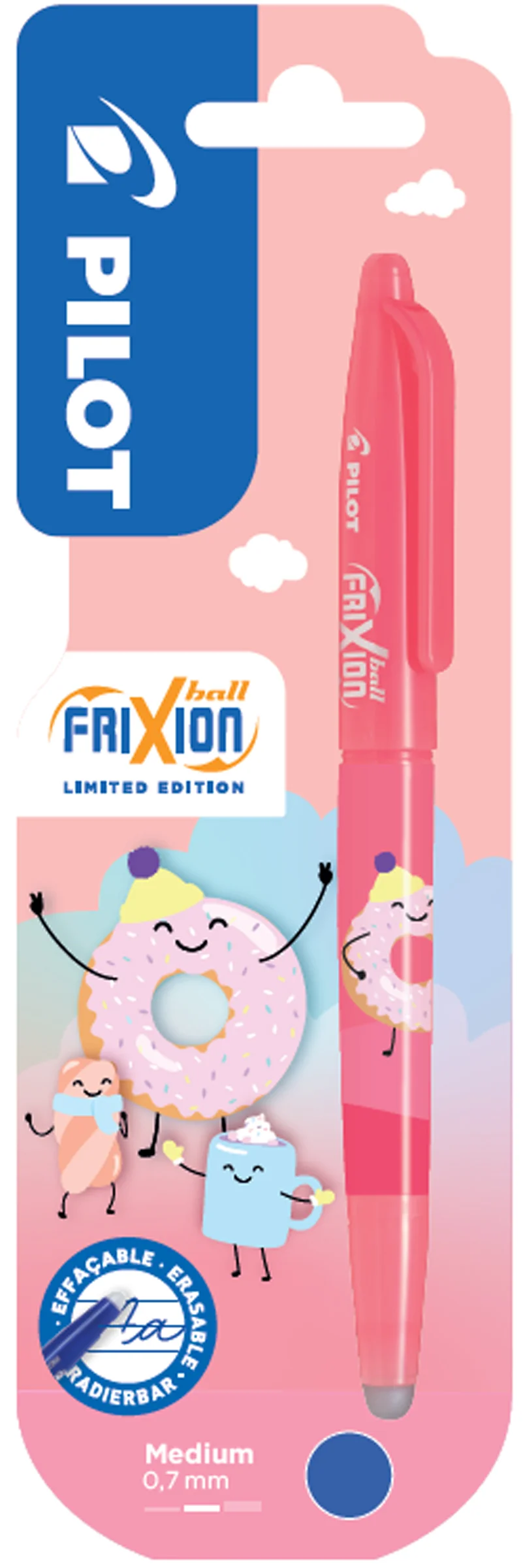 PILOT Stylo roller FRIXION BALL 07 Fancy Winter, blister - OEM BLI458791