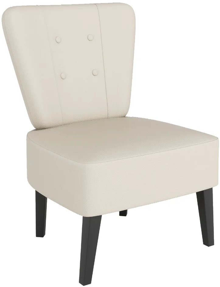 PAPERFLOW Fauteuil visiteur Brighton, simili cuir, blanc - OEM FTBRISC.01.13 – Image 6