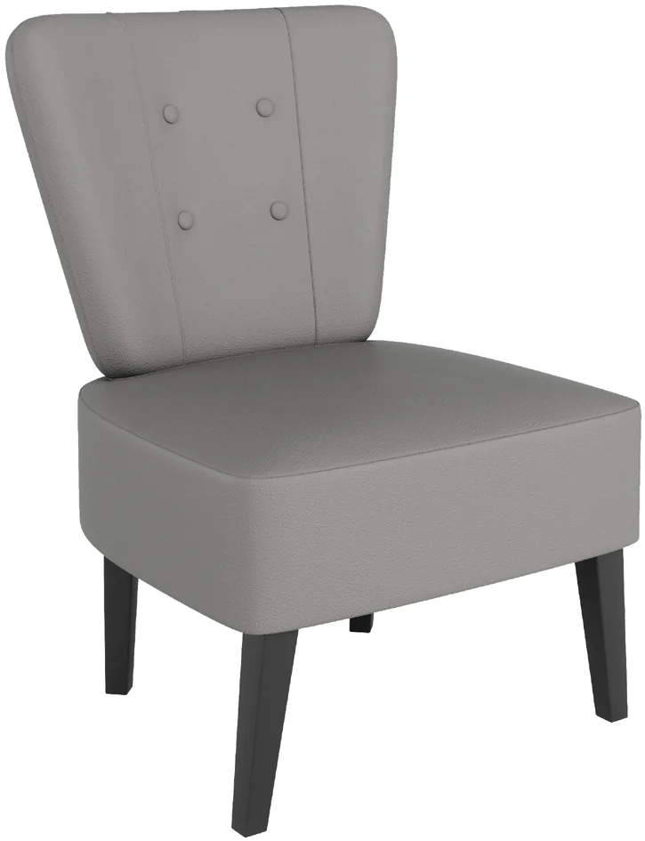 PAPERFLOW Fauteuil visiteur Brighton, simili cuir, blanc - OEM FTBRISC.01.13 – Image 8