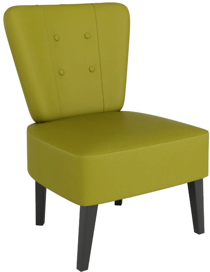 PAPERFLOW Fauteuil visiteur Brighton, simili cuir, rouge - OEM FTBRISC.01.18 – Image 5