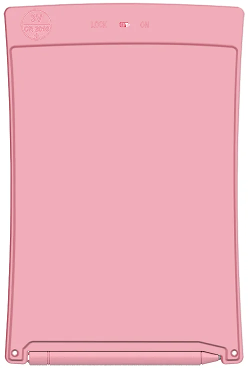 LogiLink Ardoise LCD pour enfants, 8,5 pouces, rose - OEM AA0180