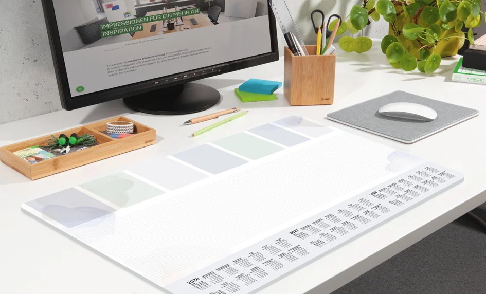 sigel Sous-main bloc papier 'Pastel Planner', 595 x 410 mm - OEM H6312