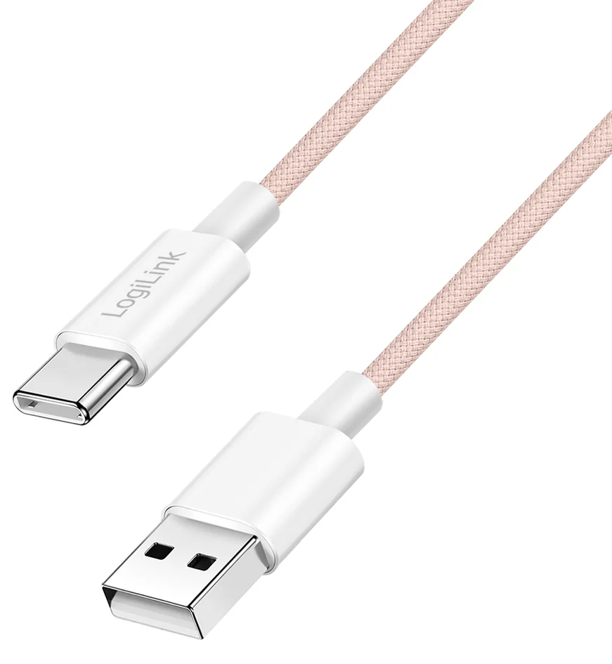 LogiLink Câble USB 2.0, USB-A - USB-C, 1,5 m, blanc - OEM CU0322 – Image 3