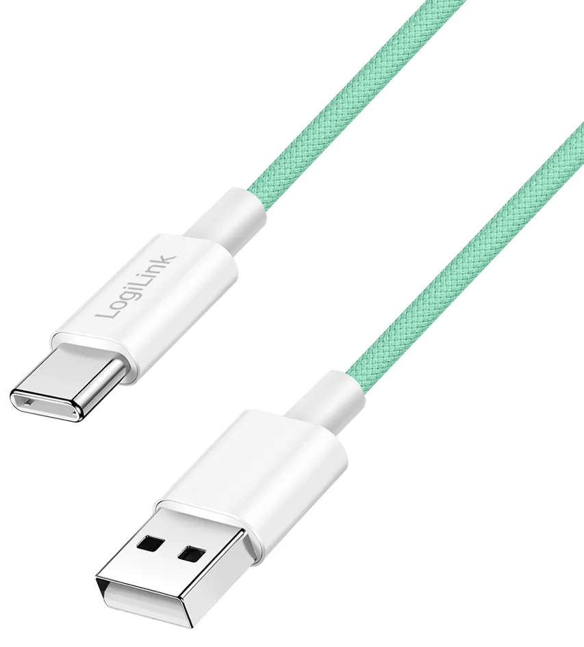 LogiLink Câble USB 2.0, USB-A - USB-C, 1,0 m, jaune - OEM CU0333 – Image 5