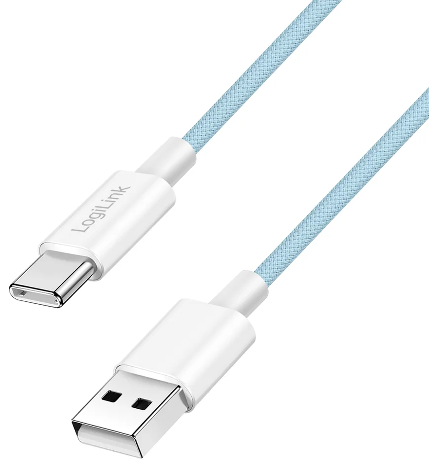 LogiLink Câble USB 2.0, USB-A - USB-C, 1,0 m, jaune - OEM CU0333 – Image 7