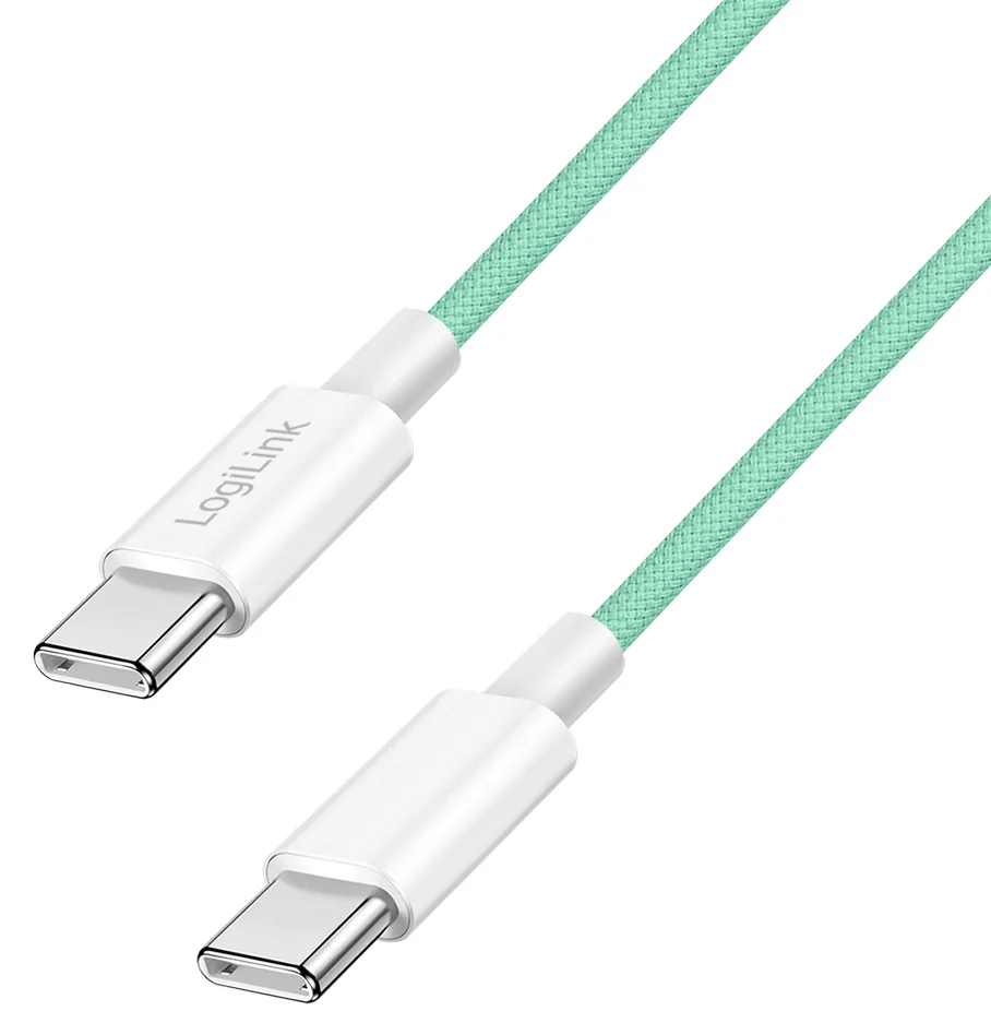 LogiLink Câble USB 2.0, USB-C - USB-C, 0,5 m, rose - OEM CU0343 – Image 6
