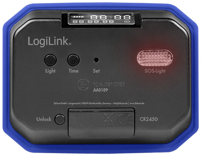 LogiLink Disque de stationnement électronique, bleu - OEM AA0189