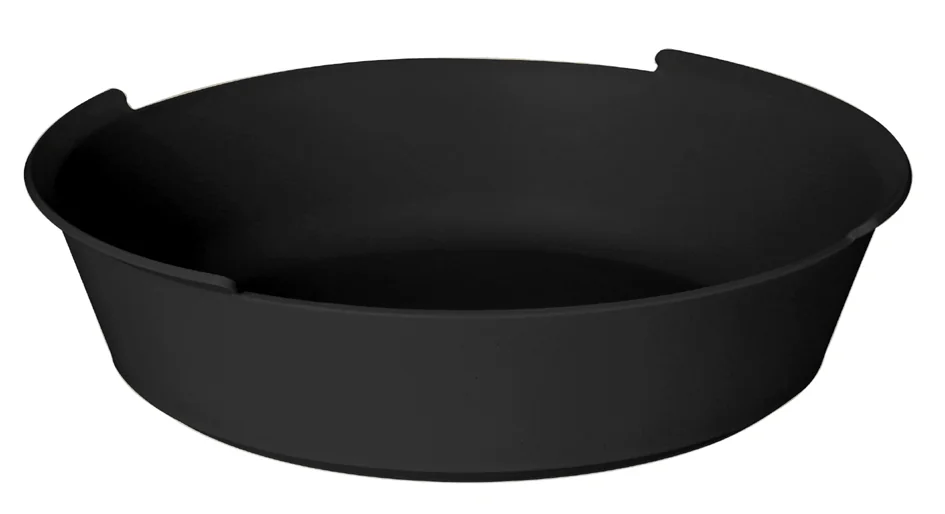 PAPSTAR Barquette réutilisable Circulware, rond, 1,2 L, noir - OEM 97019