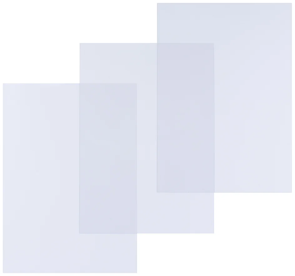 pavo Plat de couverture, A4, PP, 0,30 mm, transparent mat - OEM 8032327