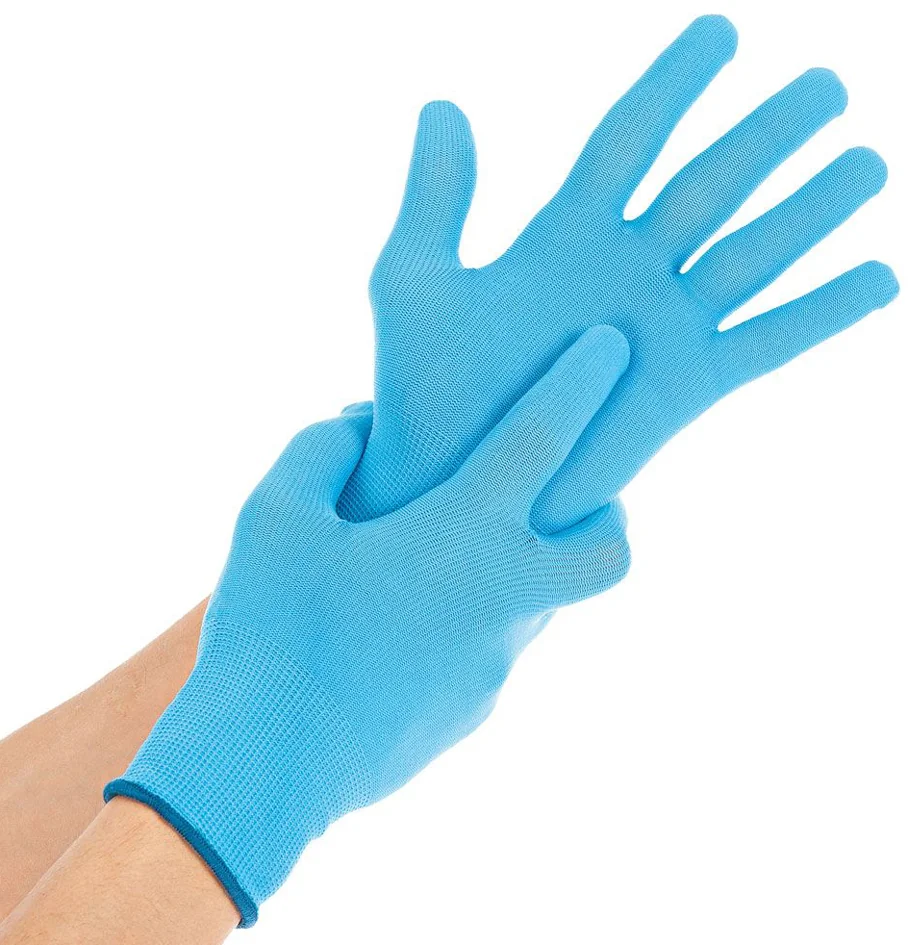HYGOSTAR Gant de travail ALLFOOD, S, bleu - lot de 12 - OEM 332665