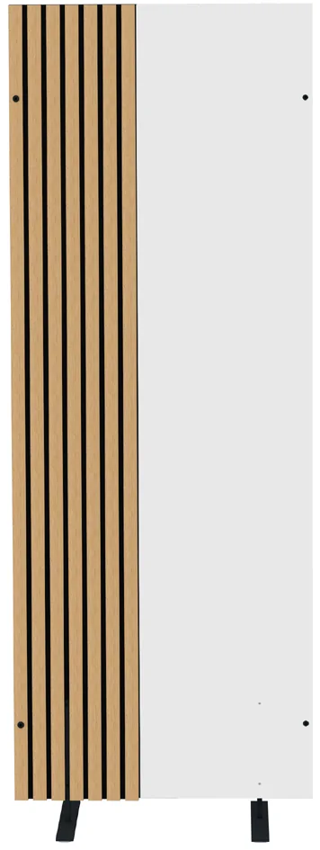 kerkmann Cloison Oxford, (L)600 x (H)1.650 mm, blanc - OEM 45000053