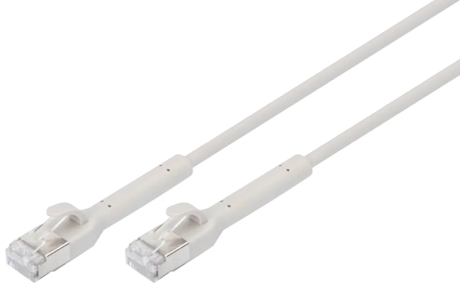 DIGITUS Câble patch Slim coudable, cat. 6A, F/FTP, 0,5 m - OEM DK-1632-A-005B