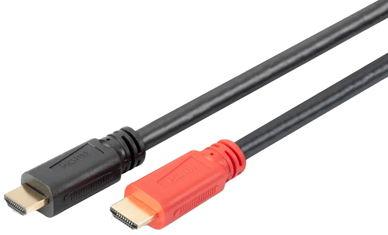 DIGITUS Câble HDMI pour écran, avec amplificateur, 15,0 m - OEM AK-330105-150-S