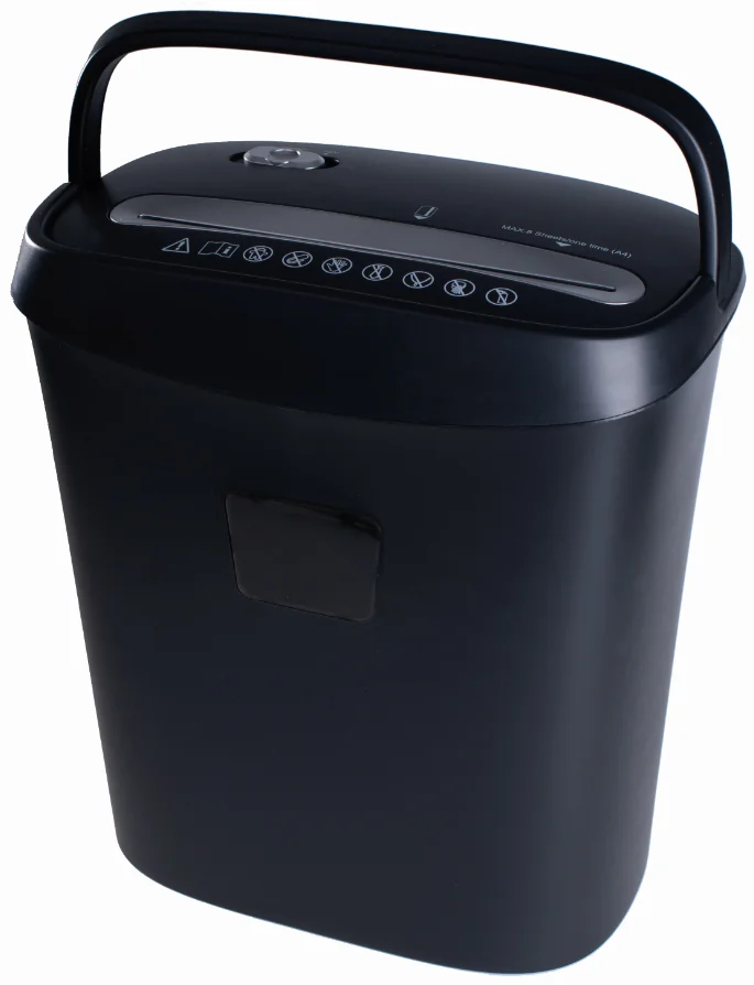 pavo Destructeur de documents Crosscut 7, particules, noir - OEM 8007790