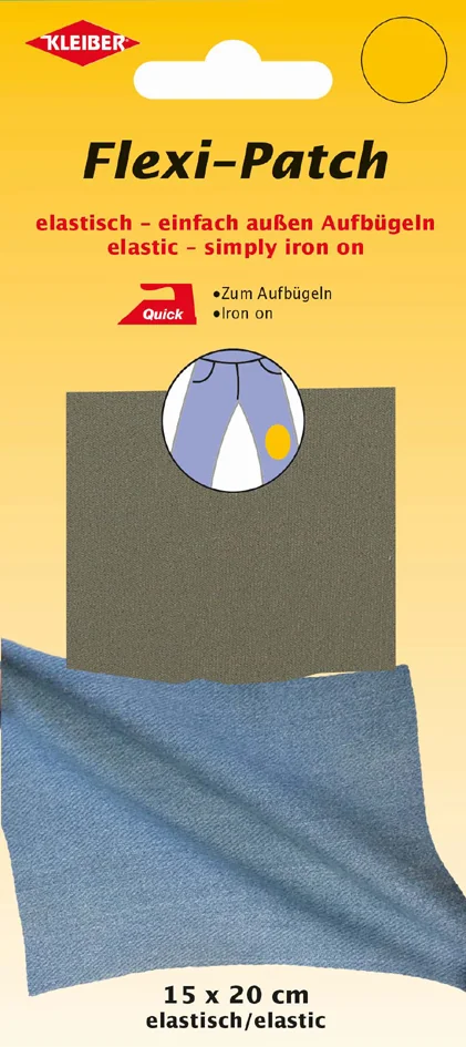 KLEIBER Patch thermocollant, repassage extérieur, jean - OEM 30374
