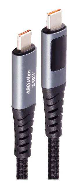 shiverpeaks Câble données & charge USB-C 2.0, écran, 2,0 m - OEM BS14-59035