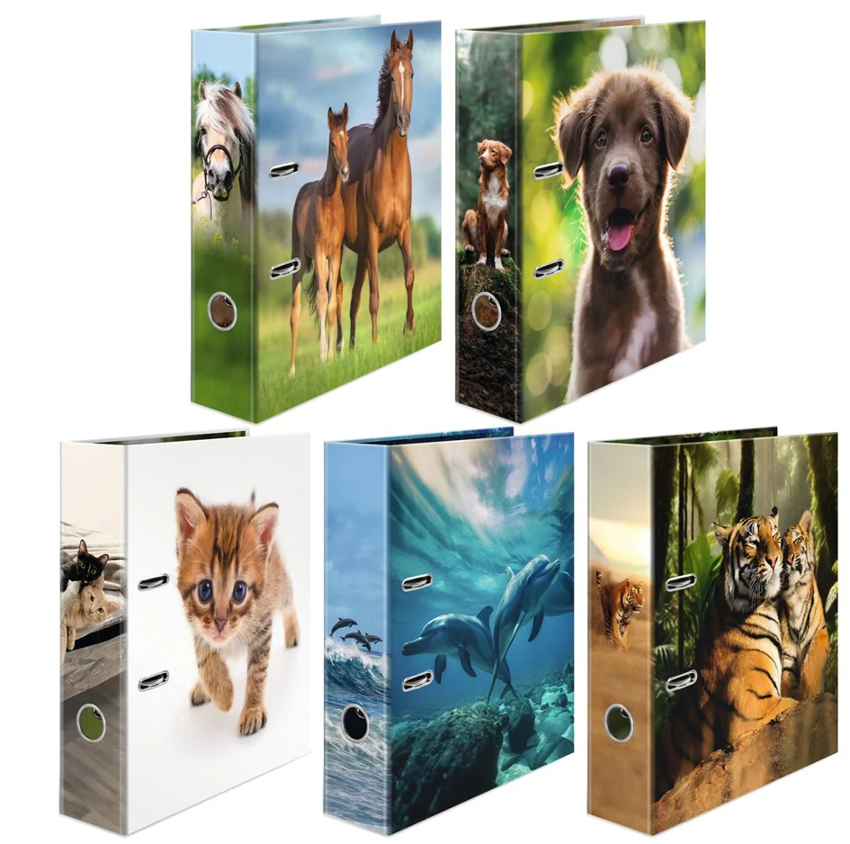 HERMA Classeur à motif 'Animaux préférés', assortiment - OEM 20096