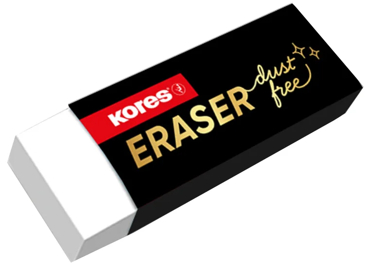 Kores Gomme en plastique 'Dust Free', blanc - OEM RG40451