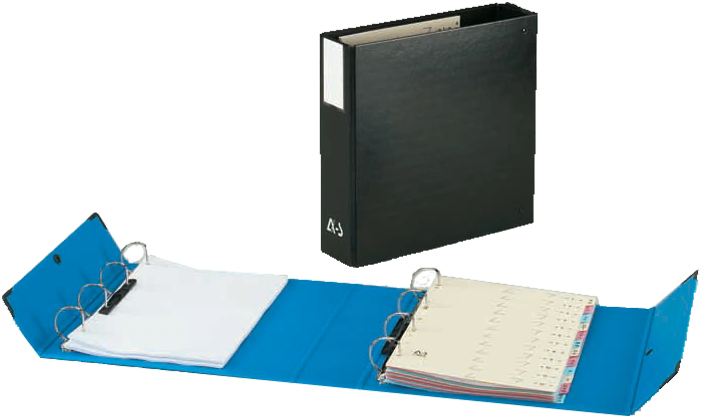 Arianex by extendos Classeur à double mécanisme, noir - OEM IN40D02