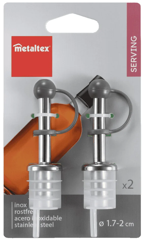 metaltex Bec verseur, inox, set de 2 - OEM 257100080